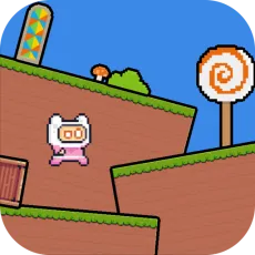 Play Pink Rush Speedrun Platformer game
